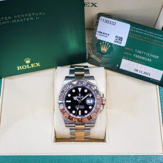 ROLEX GMT-MASTER II ROOT BEER