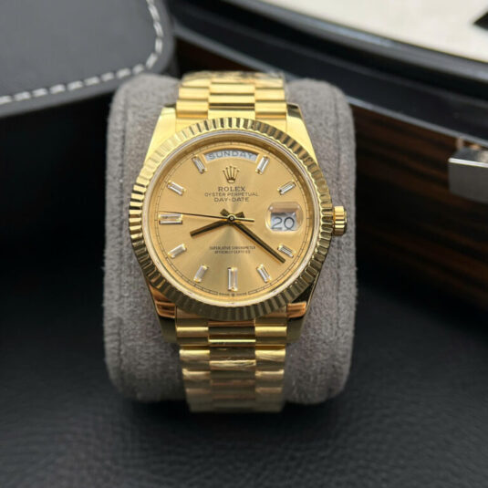 ROLEX DAY-DATE GOLD DIAL