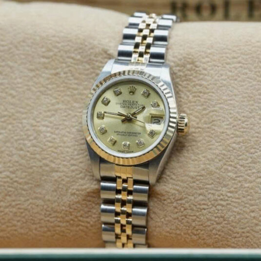 ROLEX LADY-DATEJUST TWO-TONE CHAMPAGNE DIAL