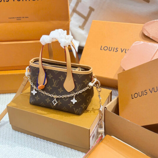 LOUIS VUITTON NEVERFULL NANO - SIZE 18CM
