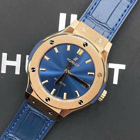 Đồng hồ Hublot Classic Fusion Blue King Gold